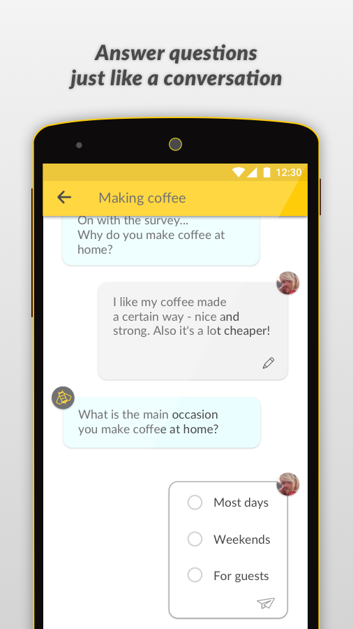 StreetBees App Chat Screen Image