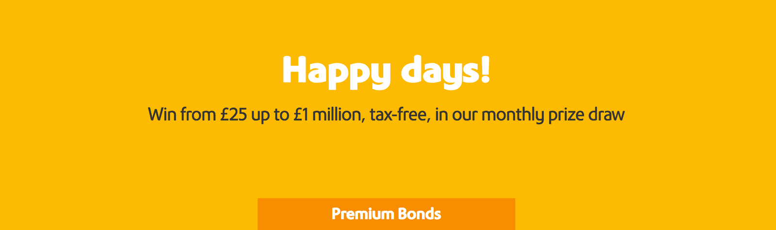 Premium Bond Banner