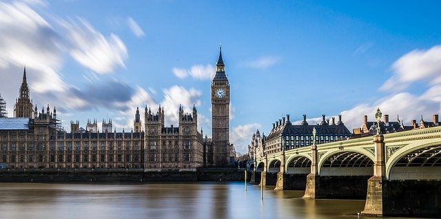 A photo of Westminster Bridge, Big Ben and the Houses of Parliament