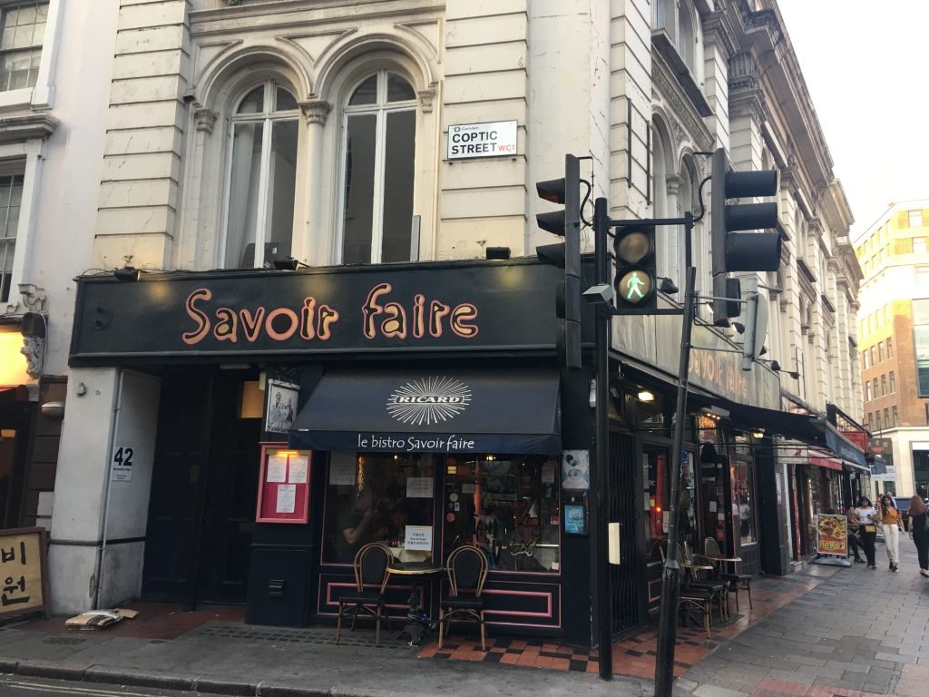 Savoir Faire - Sign Outside Again