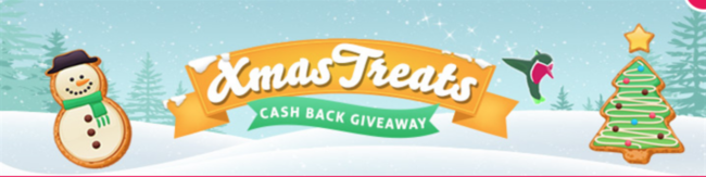 TopCashBack Xmas Treats 2018 Banner