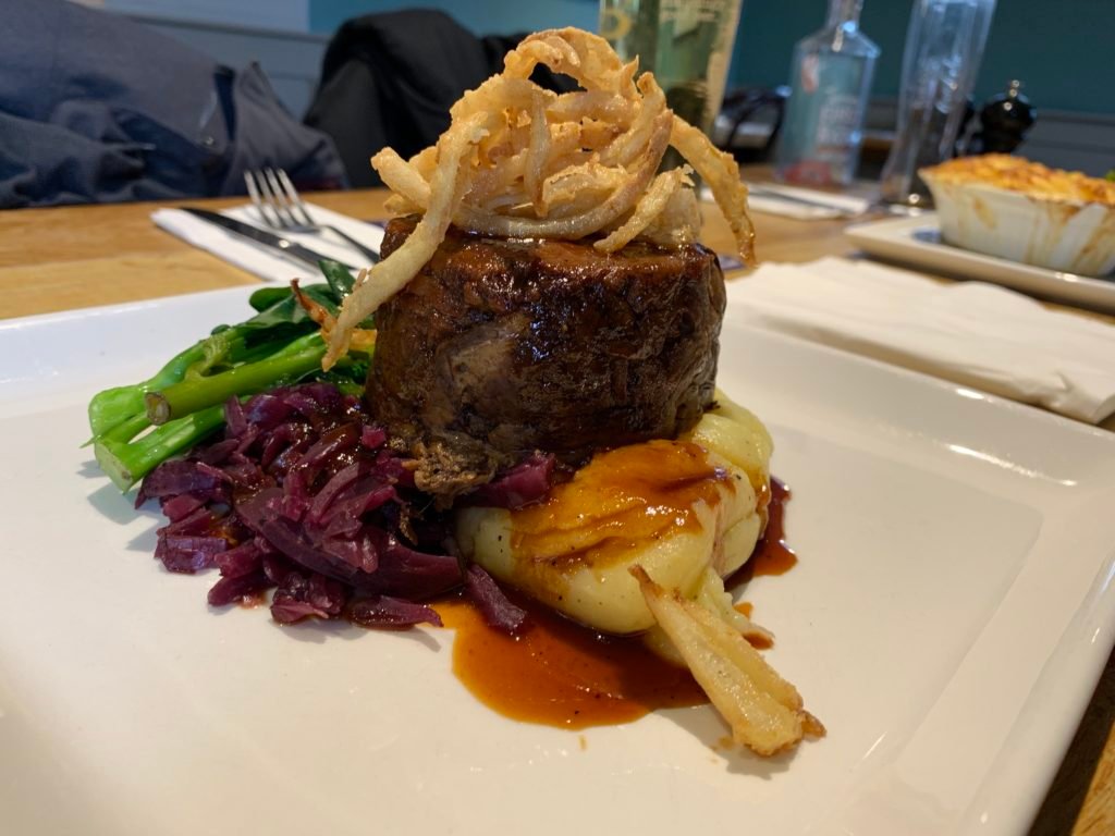 The White Horse in Blakeney - Braised Beef Main Course Close Up