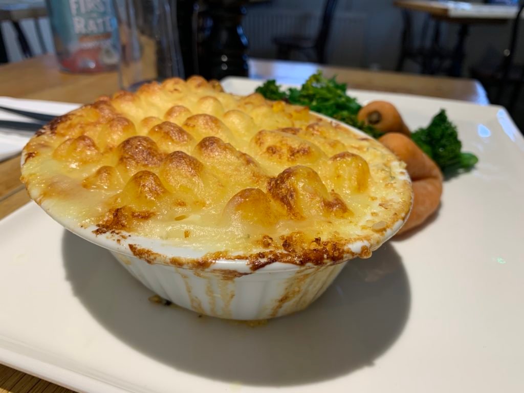 The White Horse in Blakeney - Fish Pie Close Up