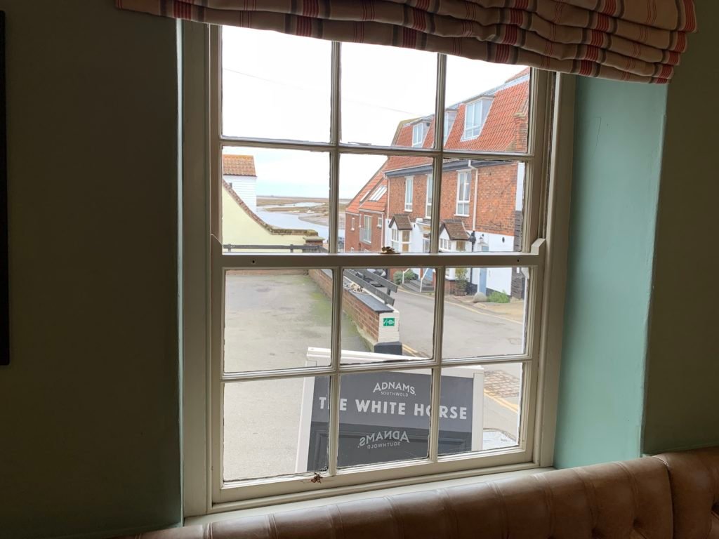 The White Horse in Blakeney - View From The Window