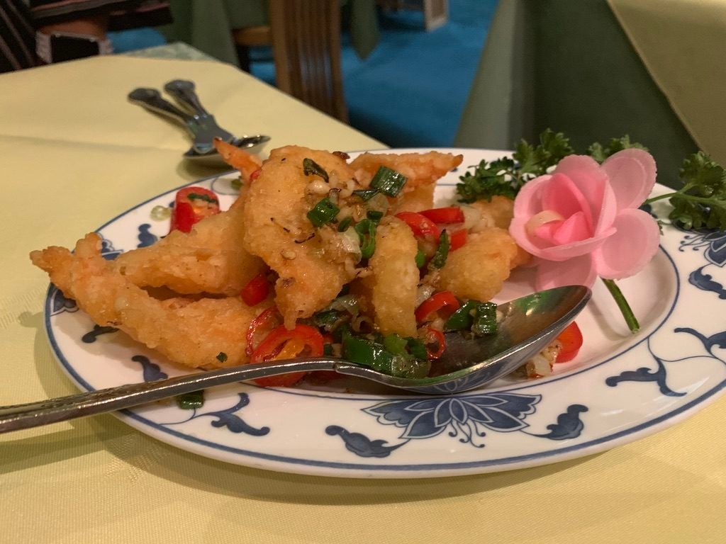 Salt & Chilli Prawns - Hing Lee Shad Thames