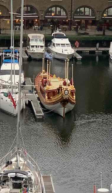 a photo of The Gloriana at St Kathryn Docks