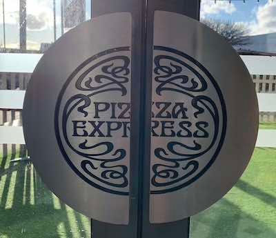 Pizza Express Balham Door - Logo