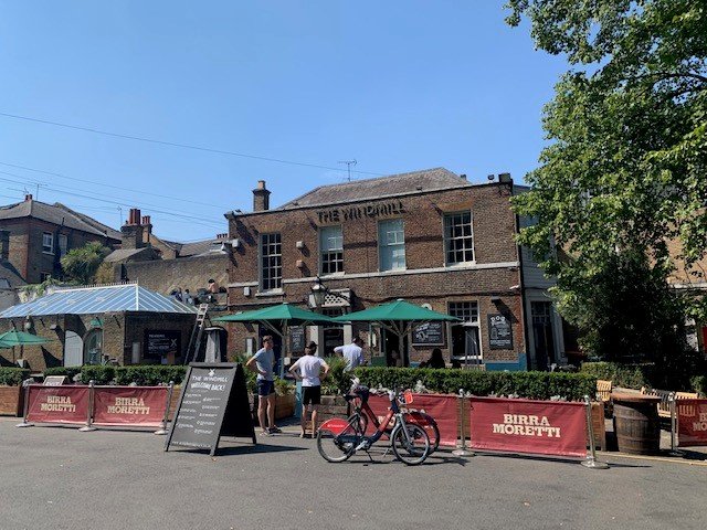 A photo of the front of The Windmill Clapham Common